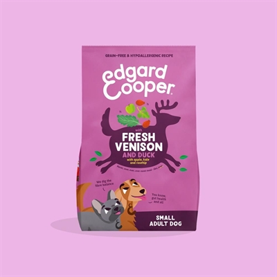 Edgard Cooper Spannmålsfritt foder Fresh Venison & Duck 3kg